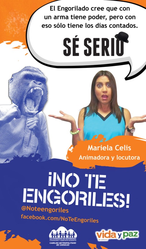 Mariela Celis apuesta por los tip@s seri@s No Te Engoriles!